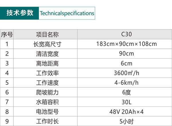 电动江孜尘推车C30